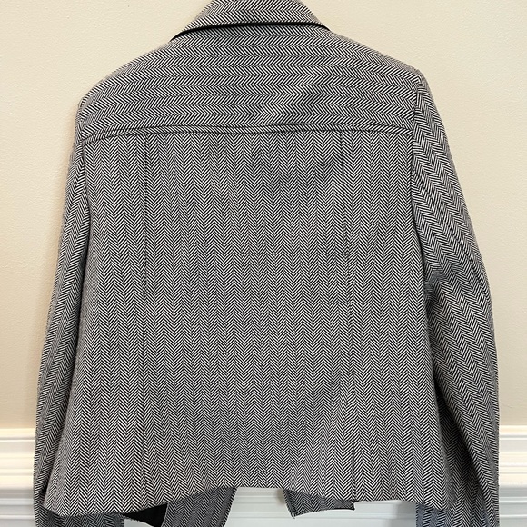 Banana Republic Womens Wool Blend Herringbone Jacket - Picture 5 of 5